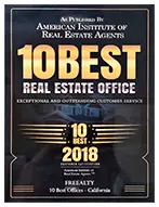 10 Best Real Estate Office California 2018 Award