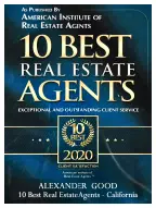 10 Best Real Estate Agents California 2020 Award